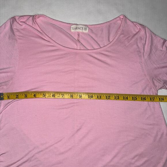 Larace Tunic Top Women M Relaxed Fit Everyday Basic Casual Loungewear Essential - Picture 4 of 7